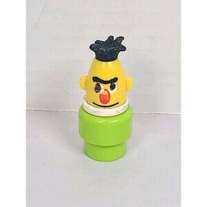 Vintage Fisher Price Sesame Street Little People Bert Figure